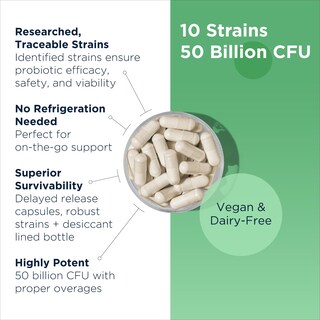 Foto 2 | Foto 2 | Diseños De Suplementos Para La Salud Probiomed 50 30 Cápsulas - Venta Internacional.