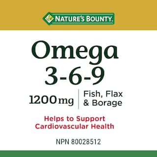 Foto 2 | Foto 2 | Suplemento Nature's Bounty Omega-3-6-9 1200 Mg 200 Cápsulas Blandas - Venta Internacional.