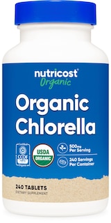 Foto 1 | Foto 1 | Suplemento Nutricost Chlorella Orgánica 500 Mg 240 Tabletas - Venta Internacional.