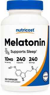 Foto 1 | Foto 1 | Suplemento Nutricost Melatonin 10 Mg 240 Cápsulas - Venta Internacional.