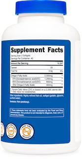 Foto 5 | Foto 5 | Suplemento Nutricost De Aceite De Pescado Omega 3, 2500 Mg, 120 Cápsulas Blandas - Venta Internacional.