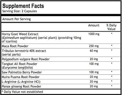 Foto 3 | Foto 3 | Suplemento De Extracto De Hierba De Cabra En Celo De Natures Wellness 1000 Mg - Venta Internacional.