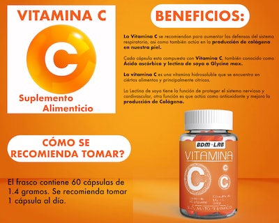 Foto 4 | Foto 4 | Suplemento Alimenticio Pack Vitamina E + Vitamina C - Bbm Lab