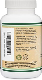 Foto 5 | Foto 5 | Suplemento De Extracto De Double Wood Tongkat Ali 200:1 1020 Mg - Venta Internacional.