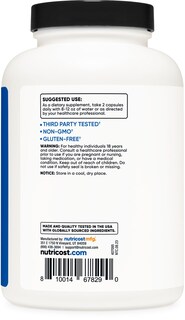 Foto 3 | Foto 3 | Suplemento Nutricost Hmb 1000 Mg Y Vitamina D3 4000 Ui 240 Cápsulas - Venta Internacional.