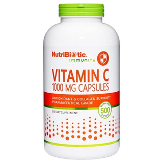 Foto 1 | Foto 1 | Suplemento Nutribiotic De Vitamina C, 1000 Mg, Cápsulas, 500 Unidades - Venta Internacional.
