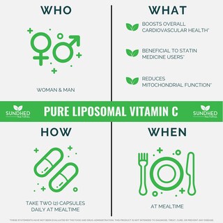 Foto 2 | Foto 2 | Suplemento De Vitamina C Liposomal Pura Y Natural De Sundhed, 1200 Mg - Venta Internacional.