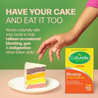 Foto 7 | Foto 7 | Suplemento Culturelle Bloating & Gas Defense 30 Cápsulas - Venta Internacional.