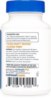 Foto 4 | Foto 4 | Suplemento Nutricost Pqq (pirroloquinolina Quinona) 20 Mg 30 Cápsulas - Venta Internacional.