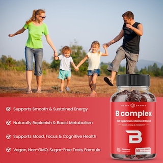 Foto 3 | Foto 3 | Las Gomitas Con Complejo De Vitamina B Nutrachamps Aumentan La Energía Y El Metabolismo - Venta Internacional.