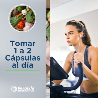 Foto 5 | Foto 5 | Multivitaminico Con L-triptofano - 60 Caps 800mg - Veralife