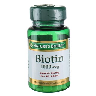 Foto 1 | Foto 1 | Suplemento De Biotina Nature's Bounty, Tabletas De 1000 Mcg, 100 X 2 - Venta Internacional.