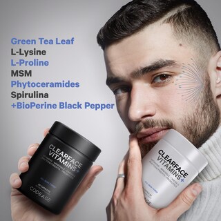 Foto 6 | Foto 6 | Suplemento Codeage Clearface De Ácido Pantoténico, Niacina, 90 Cápsulas - Venta Internacional.