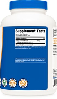 Foto 5 | Foto 5 | Suplemento Nutricost Fadogia Agrestis 600 Mg 240 Cápsulas - Venta Internacional.