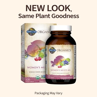 Foto 2 | Foto 2 | Suplemento Garden Of Life Organics Para Mujeres De Más De 40 A 120 Tabletas - Venta Internacional.