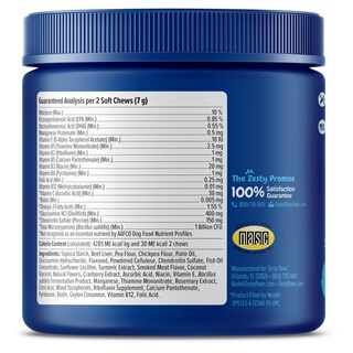 Foto 6 | Foto 6 | Tratamientos Multivitamínicos Para Perros Zesty Paws Senior Con Glucosamina - Venta Internacional.