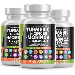 Foto 1 | Foto 1 | Supplement Clean Nutraceuticals, Cúrcuma, Moringa Y Jengibre, Paquete De 3 - Venta Internacional.