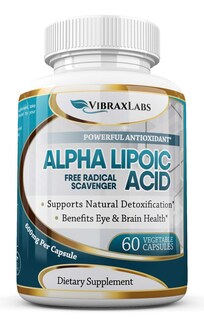 Foto 1 | Foto 1 | Suplemento De Ácido Alfa Lipoico De Vibraxlabs En Cápsulas De 600 Mg - Venta Internacional.