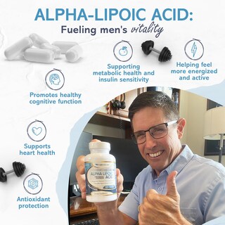 Foto 3 | Foto 3 | Suplemento De Ácido Alfa Lipoico De Vibraxlabs En Cápsulas De 600 Mg - Venta Internacional.