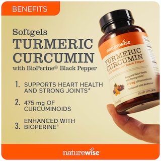 Foto 2 | Foto 2 | Complementa 500 Mg De Curcumina Y Cúrcuma De Naturewise Con Bioperine - Venta Internacional.