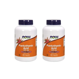 Foto 1 | Foto 1 | Suplemento De Ácido Pantoténico Now Foods, 500 Mg, 250 Cápsulas X 2 - Venta Internacional.