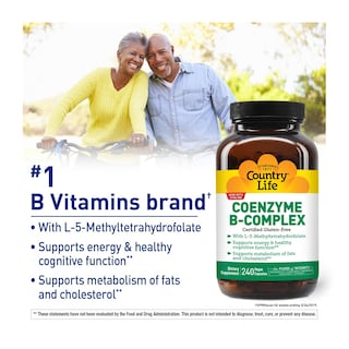 Foto 2 | Foto 2 | Cápsulas Del Complejo De Coenzima Y Vitamina B Supplement Country Life - Venta Internacional.