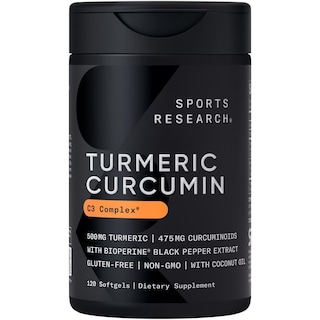 Foto 1 | Foto 1 | Suplemento Del Complejo De Cúrcuma Y Curcumina C3 De Sports Research, 500 Mg - Venta Internacional.