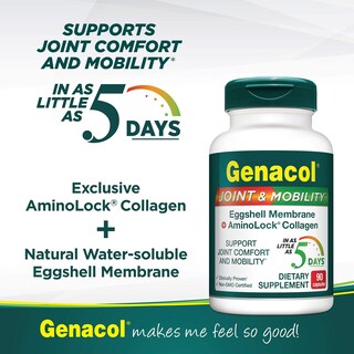 Foto 7 | Foto 7 | Suplemento Genacol De Colágeno Y Membrana Natural De Cáscara De Huevo, 90 Cápsulas - Venta Internacional.