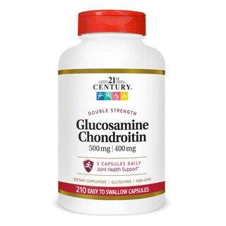 Foto 1 | Foto 1 | Suplemento De Glucosamina Y Condroitina Del Siglo Xxi 500/400 Mg - Venta Internacional.