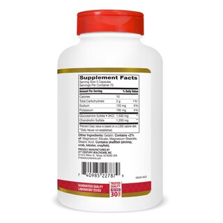 Foto 6 | Foto 6 | Suplemento De Glucosamina Y Condroitina Del Siglo Xxi 500/400 Mg - Venta Internacional.