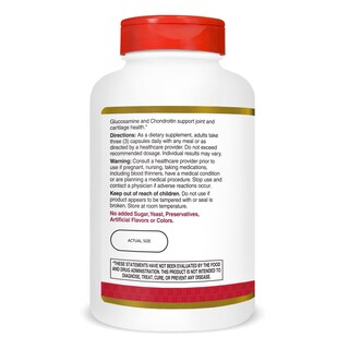 Foto 7 | Foto 7 | Suplemento De Glucosamina Y Condroitina Del Siglo Xxi 500/400 Mg - Venta Internacional.