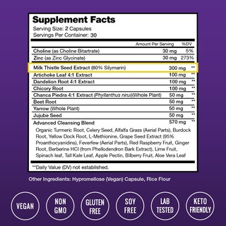 Foto 3 | Foto 3 | Suplemento De Limpieza Hepática Nutrachamps Detox & Repair 60 Cápsulas - Venta Internacional.