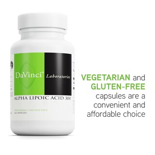 Foto 5 | Foto 5 | Suplemento De Ácido Alfa Lipoico Davinci Labs 300 60 Cápsulas - Venta Internacional.