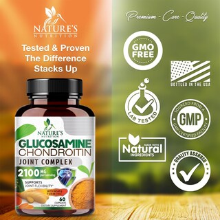 Foto 4 | Foto 4 | Suplemento De Apoyo Articular Nature's Nutrition Glucosamine - Venta Internacional.