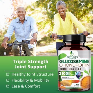 Foto 6 | Foto 6 | Suplemento De Apoyo Articular Nature's Nutrition Glucosamine - Venta Internacional.