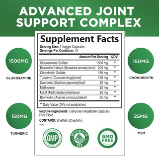 Foto 2 | Foto 2 | Suplemento De Apoyo Articular Nature's Nutrition Glucosamine - Venta Internacional.