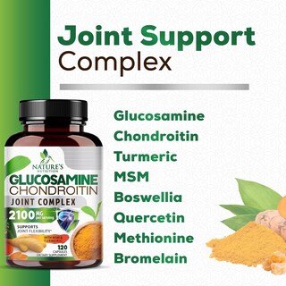 Foto 5 | Foto 5 | Suplemento De Apoyo Articular Nature's Nutrition Glucosamine - Venta Internacional.