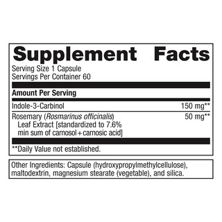 Foto 2 | Foto 2 | Suplemento Metagenics Meta Indol-3-carbinol 150 G 60 Cápsulas - Venta Internacional.