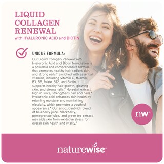Foto 4 | Foto 4 | Colágeno Líquido Naturewise 4000 Mg Con Biotina Para Cabello, Piel Y Uñas - Venta Internacional.