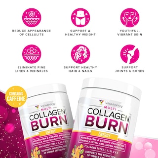 Foto 3 | Foto 3 | Suplemento Vitauthority Multi Collagen Burn Energy-tropical - Venta Internacional.