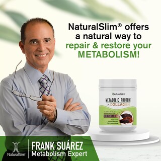 Foto 7 | Foto 7 | Proteína En Polvo Naturalslim Metabolic Con Colágeno Y Chocolate, 500 G - Venta Internacional.
