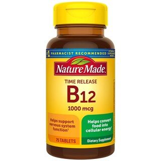 Foto 1 | Foto 1 | Suplemento De Vitamina B12 De Nature Made, 1000 Mcg, 75 Tabletas - Venta Internacional.