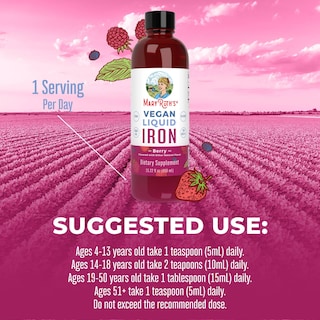 Foto 6 | Foto 6 | Suplemento De Hierro Maryruth Organics Liquid 450 Ml Sin Azúcar - Venta Internacional.