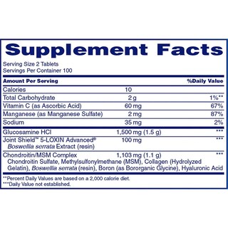 Foto 3 | Foto 3 | Suplemento Oprocyn Osteo Bi-flex Triple Strength 200 Comprimidos - Venta Internacional.