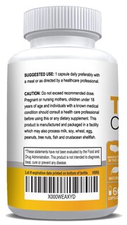 Foto 4 | Foto 4 | Suplemento Nusapure, Cúrcuma Y Curcumina, 600 Mg, 60 Cápsulas Vegetarianas - Venta Internacional.