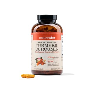 Foto 1 | Foto 1 | Suplemento Naturewise, Curcumina, Cúrcuma, 2250 Mg, 360 Cápsulas - Venta Internacional.