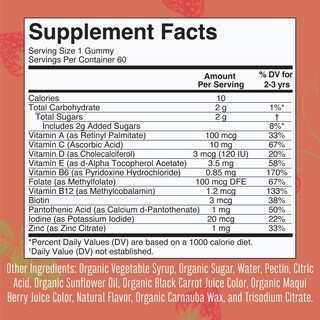 Foto 3 | Foto 3 | Gomitas De Vitaminas Maryruth Organics Para Niños Pequeños De 2 Años O Más, 60 Unidades - Venta Internacional.
