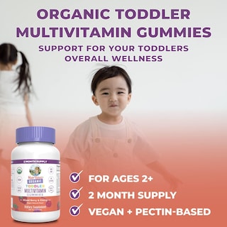 Foto 5 | Foto 5 | Gomitas De Vitaminas Maryruth Organics Para Niños Pequeños De 2 Años O Más, 60 Unidades - Venta Internacional.
