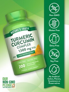Foto 3 | Foto 3 | Suplemento Nature's Truth, Cúrcuma Y Curcumina, 1500 Mg, 200 Cápsulas - Venta Internacional.