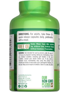 Foto 7 | Foto 7 | Suplemento Nature's Truth, Cúrcuma Y Curcumina, 1500 Mg, 200 Cápsulas - Venta Internacional.